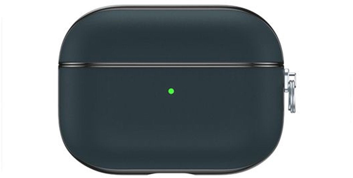 Valenta - AirPods Hoesje - Leer - Snap - Pro - Blauw