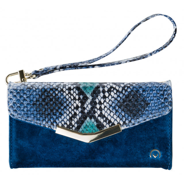 Mobilize 2in1 Gelly Velvet Clutch for Apple iPhone 11 Pro Max Royal Blue Snake