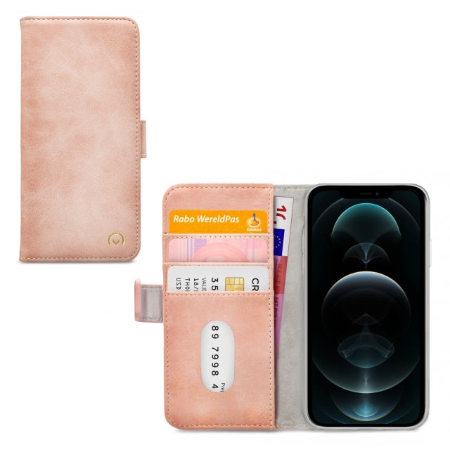 Mobilize Elite Gelly Wallet Book Case Apple iPhone 12 Pro Max Soft Pink