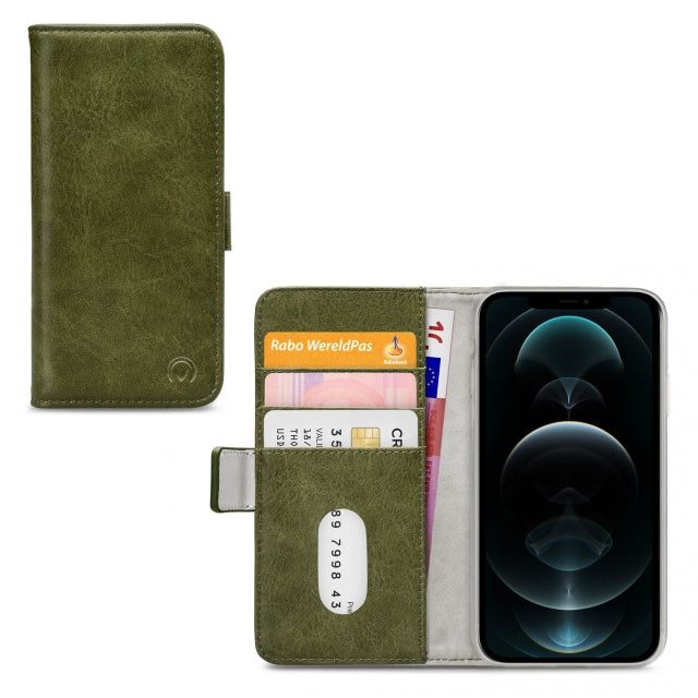 Mobilize Elite Gelly Wallet Book Case Apple iPhone 12 Pro Max Green