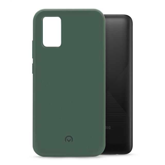 Mobilize Rubber Gelly Case Samsung Galaxy A02s Matt Green