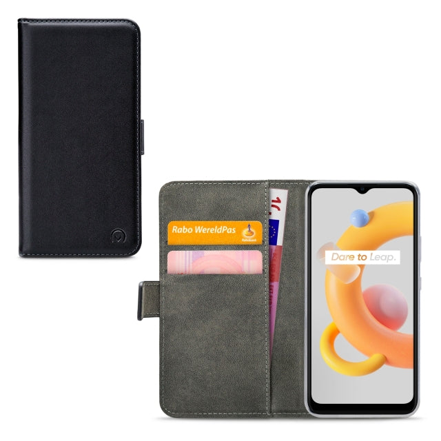 Mobilize Classic Gelly Wallet Book Case realme C11 (2021) Black
