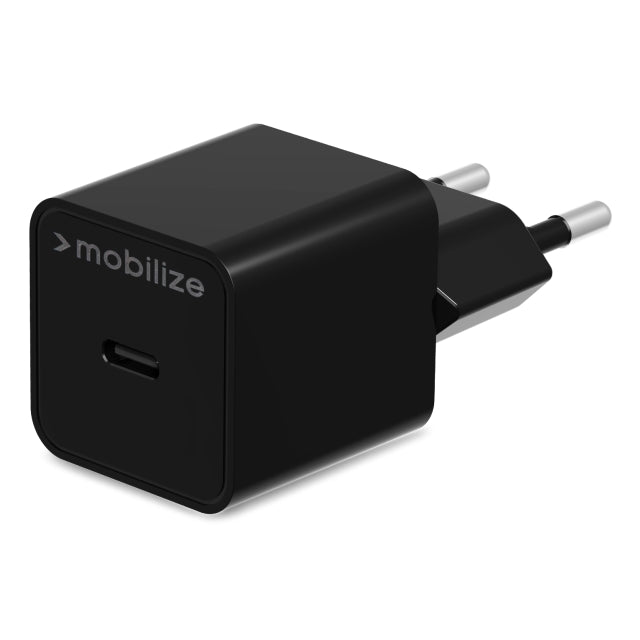 Mobilize Wall Charger USB-C 20W with PD/PPS Black