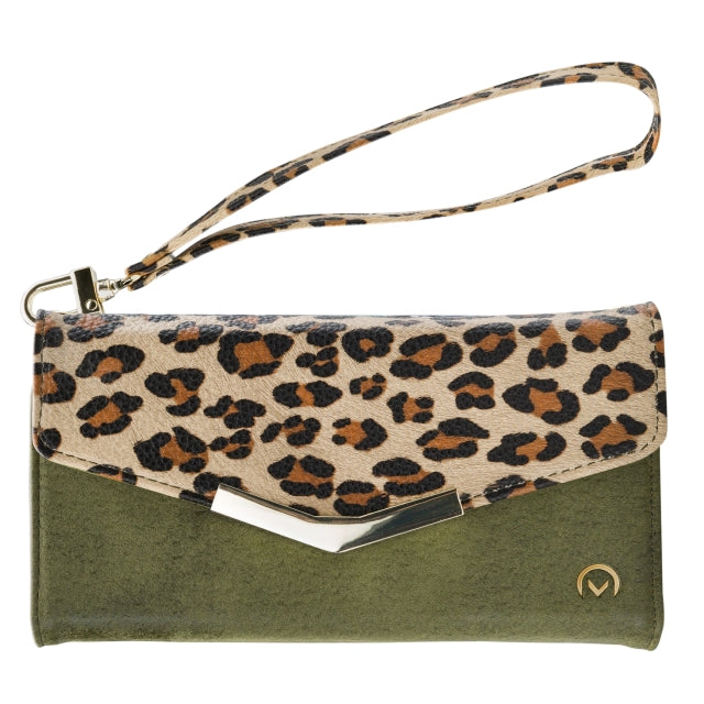 Mobilize 2in1 Gelly Clutch for Samsung Galaxy S21 FE 5G Green Leopard