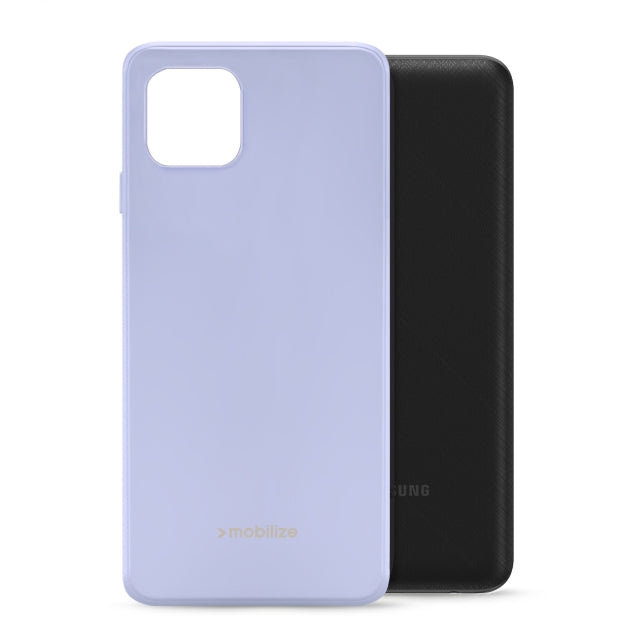 Mobilize Rubber Gelly Case Samsung Galaxy A03 Pastel Purple