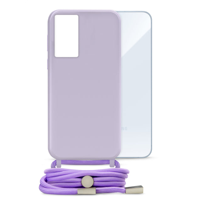 Mobilize Lanyard Gelly Case for Samsung Galaxy A55 5G Pastel Purple