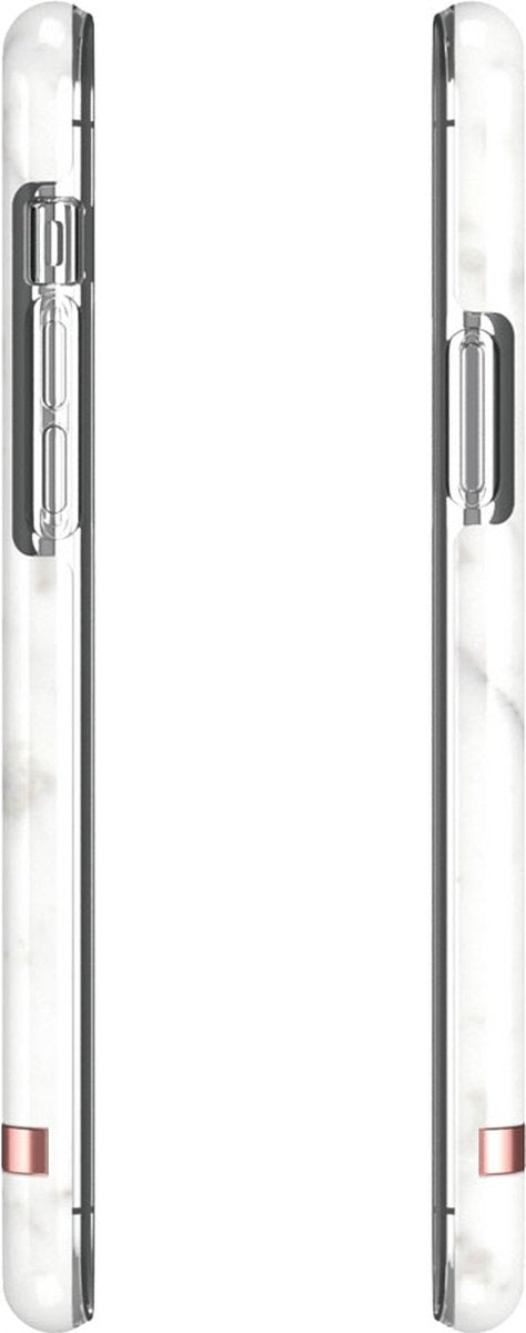 Richmond & Finch White Marble marmer hoesje voor iPhone 12 en iPhone 12 Pro - wit