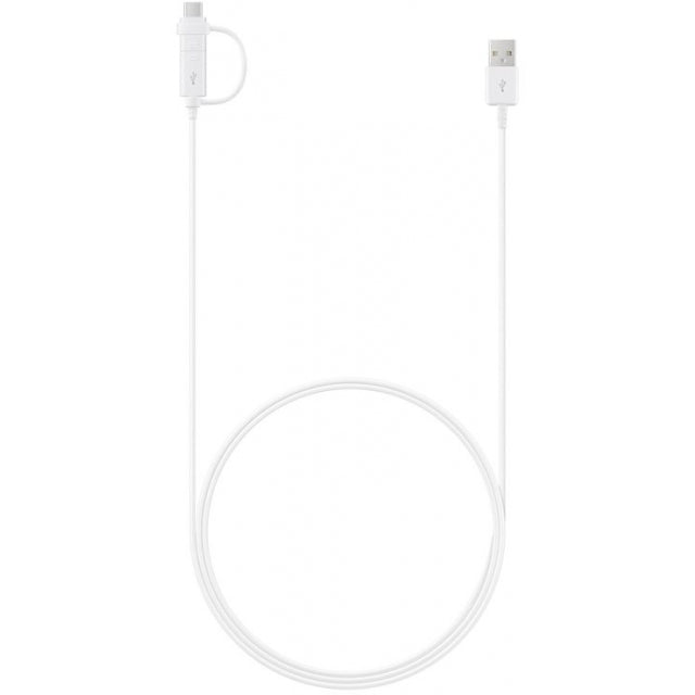 EP-DG930DWEGWW Samsung Charge/Sync Cable Micro USB/USB-C 1.5m. White