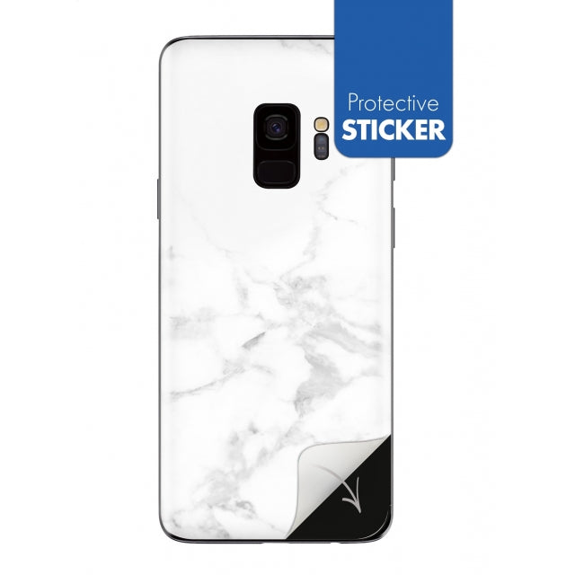 My Style PhoneSkin For Samsung Galaxy S9 White Marble