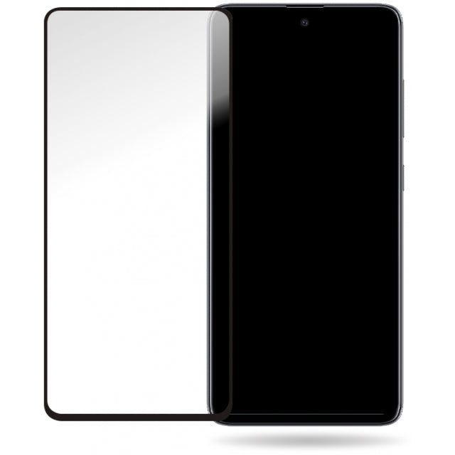 Mobilize Glass Screen Protector - Black Frame - Samsung Galaxy A71