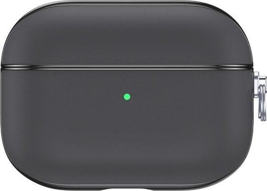 Valenta - AirPods Hoesje - Leer - Snap - Pro - Grijs