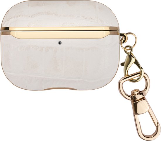 UNIQ Accessory Airpods Pro Case - Croco Leather Wit