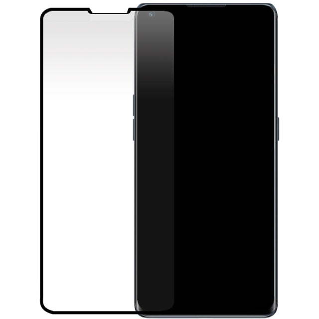 Mobilize Edge-To-Edge Glass Screen Protector OPPO Reno6 Pro 5G Black Edge Glue