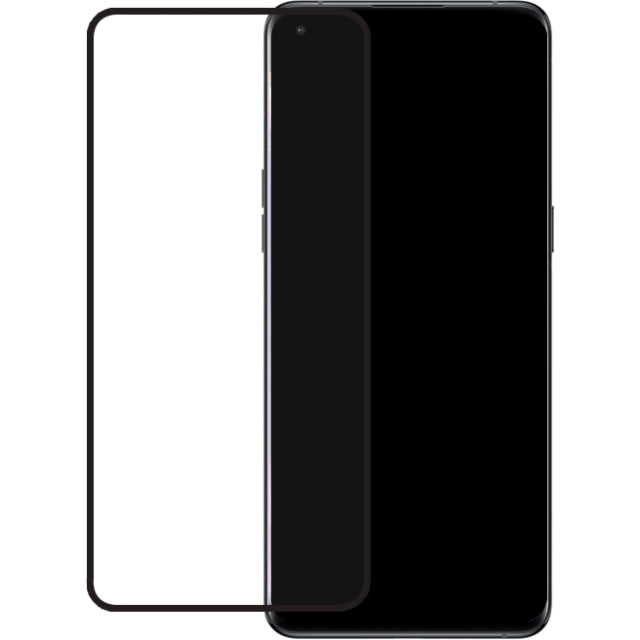 Mobilize Edge-To-Edge Glass Screen Protector OPPO Find X5 Pro 5G Black Edge Glue