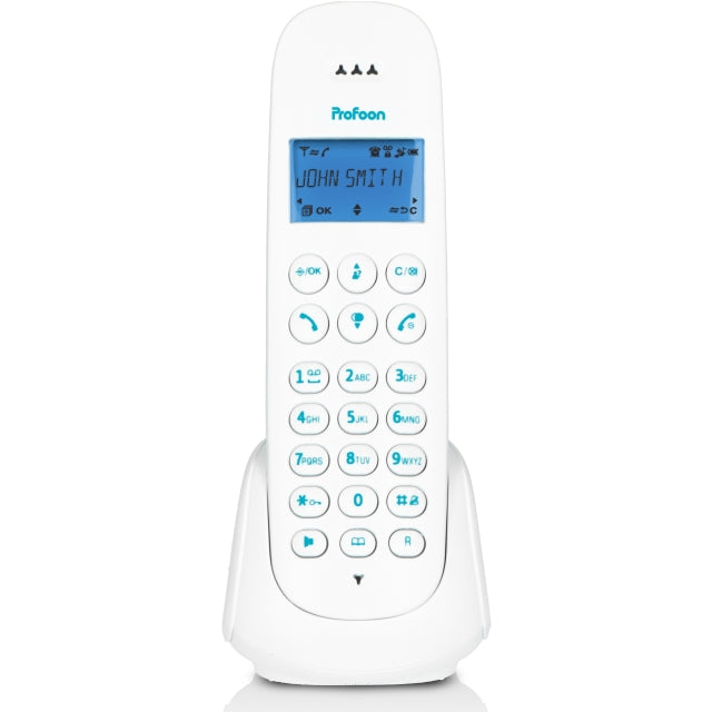 PDX-300BW Profoon DECT Telefoon White/Blue