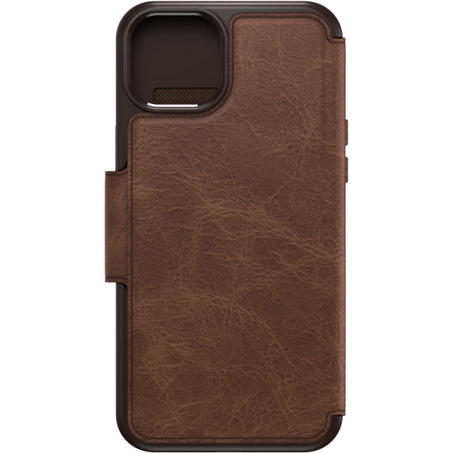 OtterBox Strada MagSafe Apple iPhone 15 Plus Espresso Brown