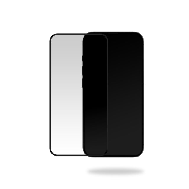 Mobilize Glass Screen Protector - Black Frame - Apple iPhone 13/13 Pro/14/16e