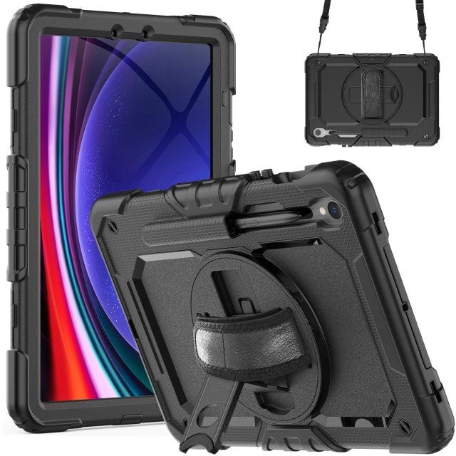 Xccess Survivor All-round Case Samsung Galaxy Tab S10 FE+ 13.1 Black (Screenless)