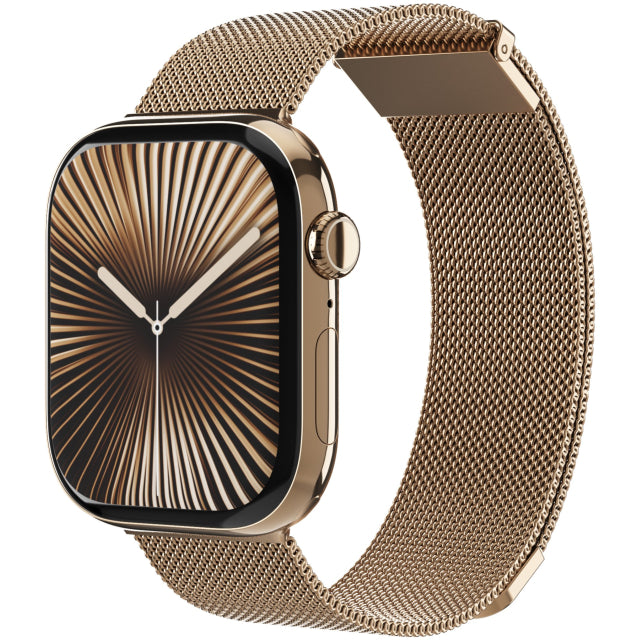 Vonmählen Milanese Loop 2 For Apple Watch 40 - 41 - 42mm One Size Sunset Gold