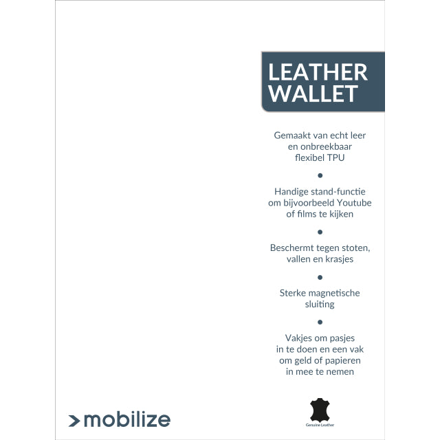 POS New Concept - Leather Wallet - Forex Product Signing 20x15cm incl. magneet/klittenband