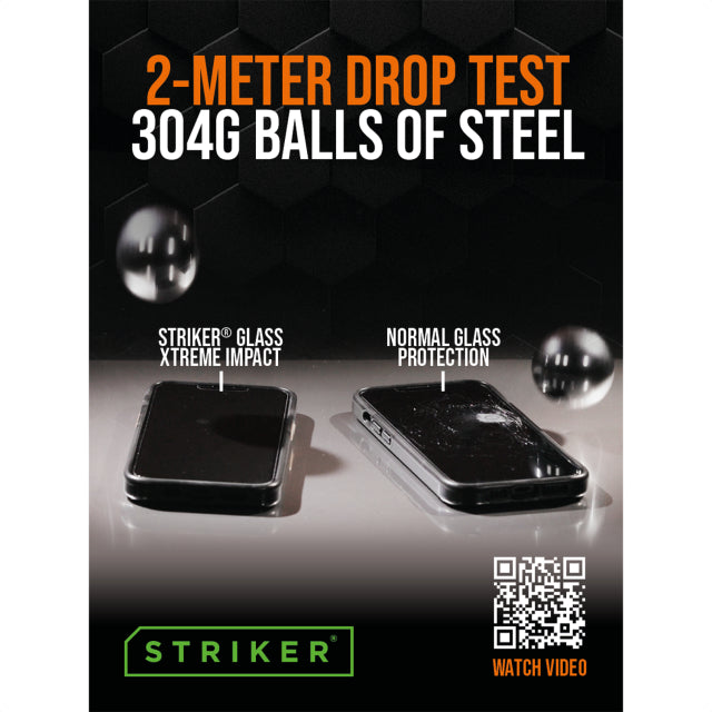 POS - Striker D3O - Forex Single Signing - Double Sided Print - 15x20cm - Drop Test / Logo's incl. klittenband