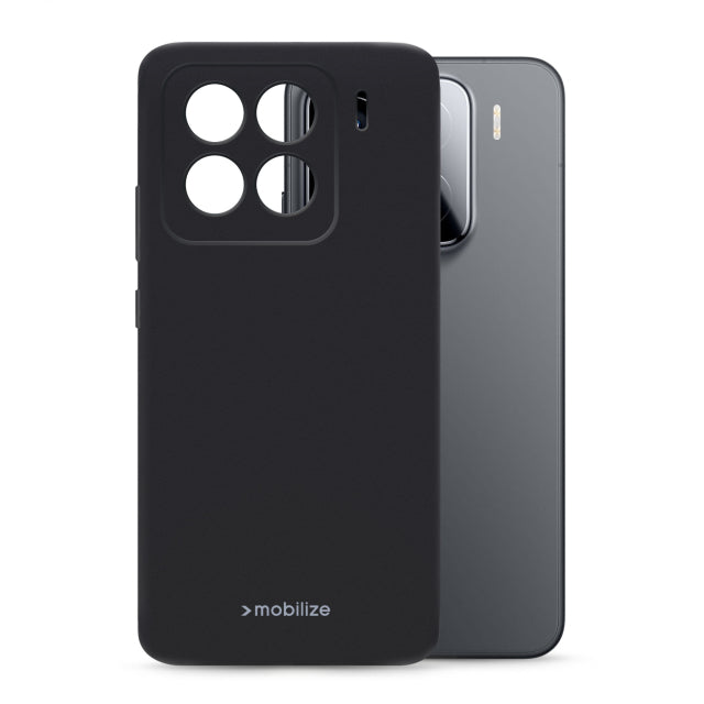 Mobilize Rubber Gelly Case Xiaomi 15 Matt Black