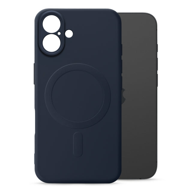My Style Protective Flex Magsafe Compatible Case for Apple iPhone 16 Plus Midnight Blue