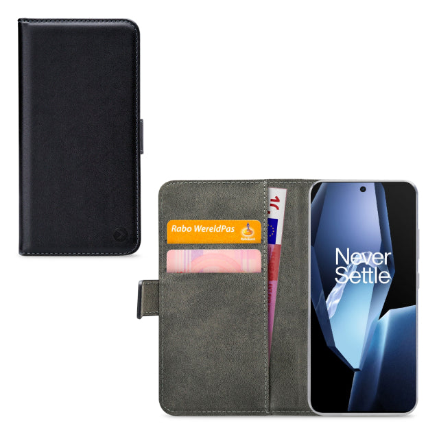 Mobilize Classic Gelly Wallet Book Case OnePlus 13R Black