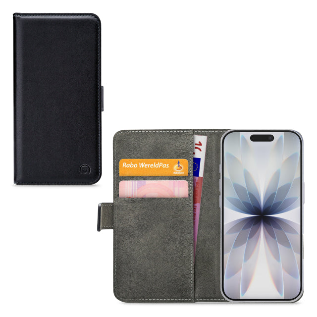 Mobilize Classic Gelly Wallet Book Case Apple iPhone 17 Black