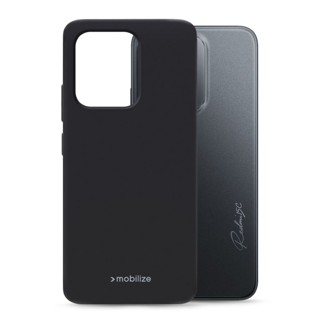 Mobilize Rubber Gelly Case Xiaomi Redmi 15C 4G/5G Matt Black