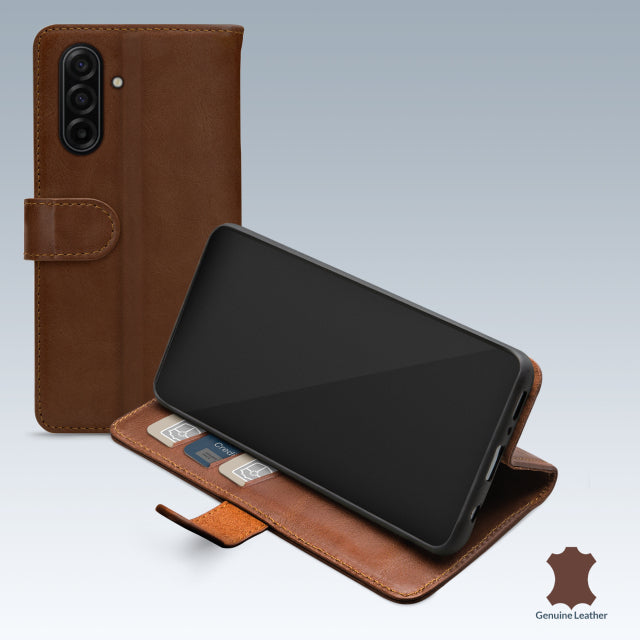 Mobilize Leather Wallet Samsung Galaxy A17 (4G/5G) Brown