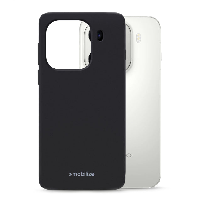 Mobilize Rubber Gelly Case OPPO Find X9 Pro Matt Black