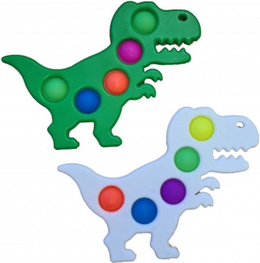 Magic Fidget 5 Pop-it Dino 15cm (1 stuk) assorti