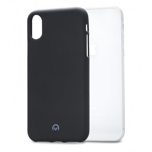 Mobilize Rubber Gelly Case Apple iPhone X/Xs Matt Black