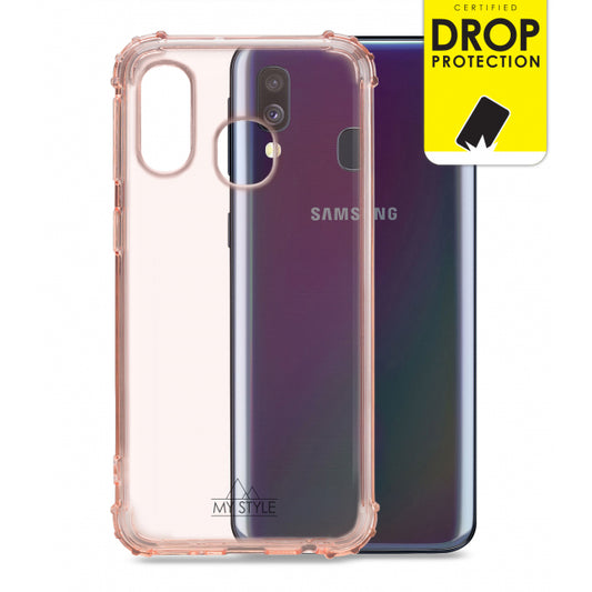 My Style Protective Flex Case for Samsung Galaxy A40 Soft Pink