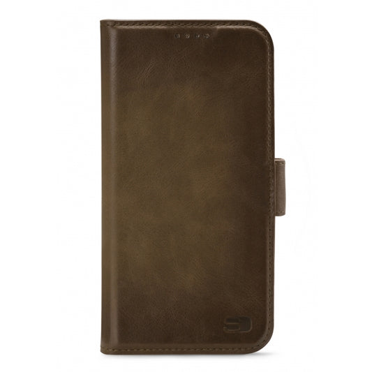 Senza Desire Leather Wallet Apple iPhone 11 Pro Max Burned Olive