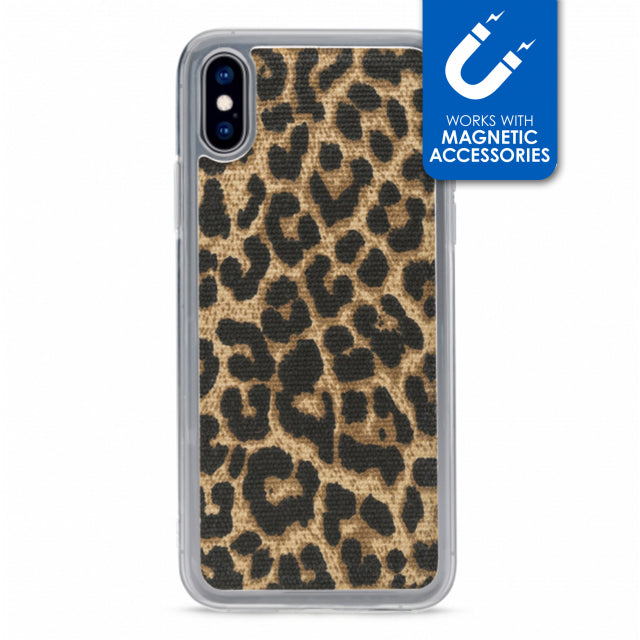 My Style Magneta Case for Apple iPhone X/Xs Leopard