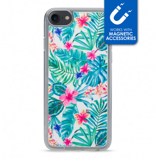 My Style Magneta Case for Apple iPhone 6/6S/7/8/SE (2020/2022) White Jungle