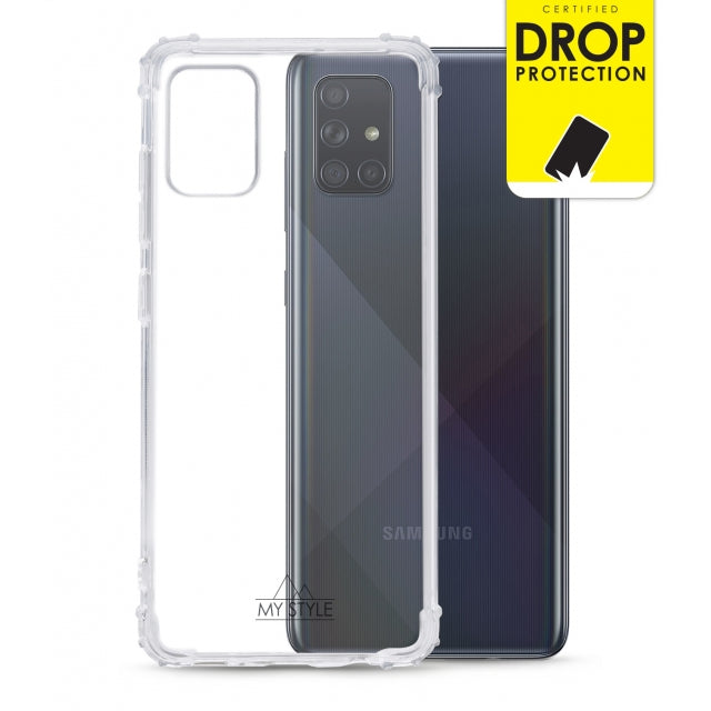 My Style Protective Flex Case for Samsung Galaxy A71 Clear
