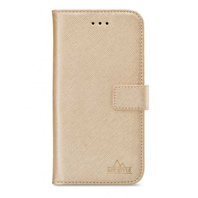 My Style Flex Wallet for Apple iPhone 13 Pro Gold