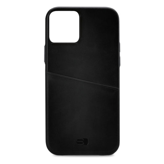 Senza Pure Leather Cover with Card Slot Apple iPhone 13 Deep Black