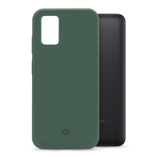 Mobilize Rubber Gelly Case Samsung Galaxy A03s Matt Green
