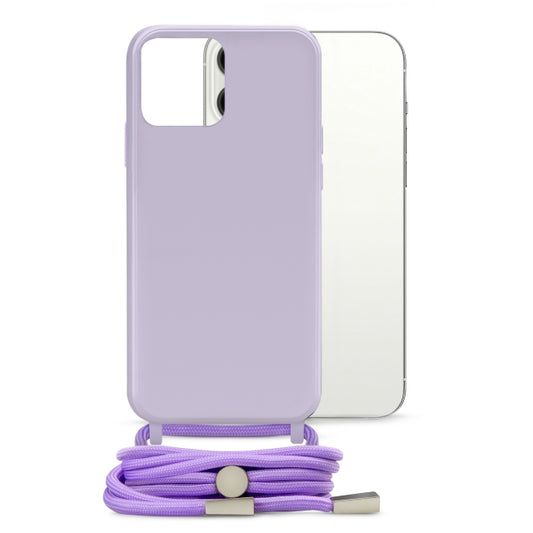 Mobilize Lanyard Gelly Case for Apple iPhone 13 Pro Max Pastel Purple