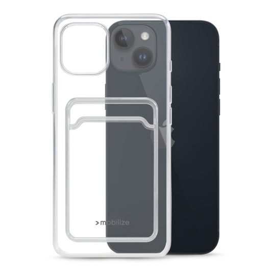 Mobilize Gelly Card Case Apple iPhone 14 Plus Clear