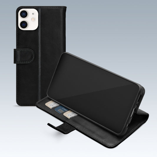 Mobilize Premium Gelly Wallet Book Case Apple iPhone 12/12 Pro Black