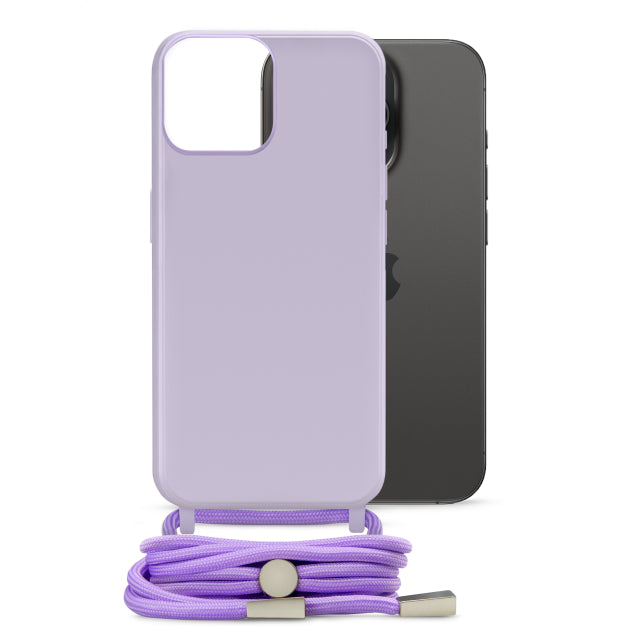 Mobilize Lanyard Gelly Case for Apple iPhone 15 Pro Pastel Purple