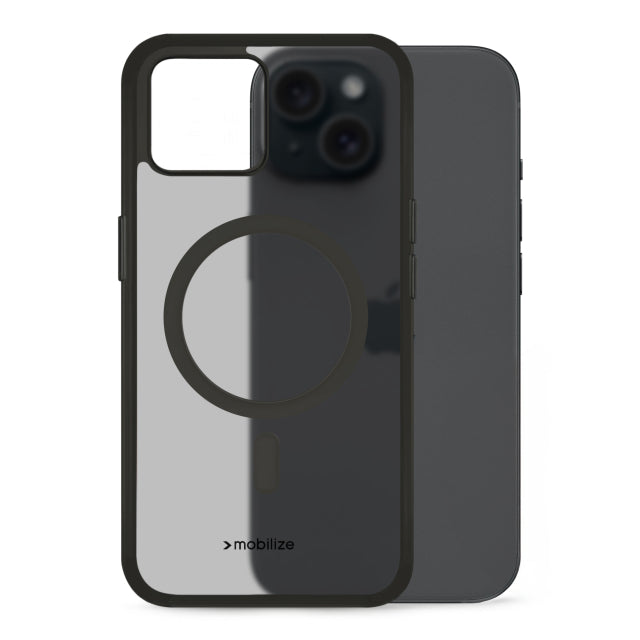 Mobilize MagSafe Compatible Hybrid Pro Case Apple iPhone 13/14/15 Black