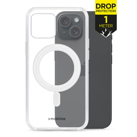 Mobilize Magsafe Compatible Naked Protection Case for Apple iPhone 15 Clear