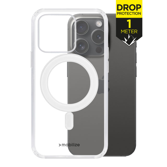 Mobilize Magsafe Compatible Naked Protection Case for Apple iPhone 15 Pro Clear