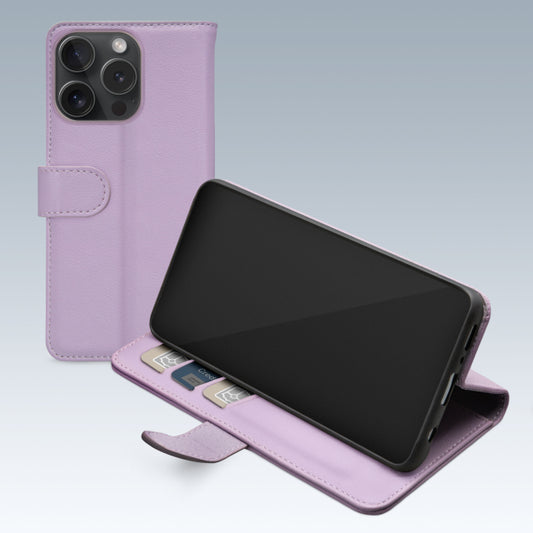 Mobilize Premium Gelly Wallet Book Case Apple iPhone 15 Pro Purple
